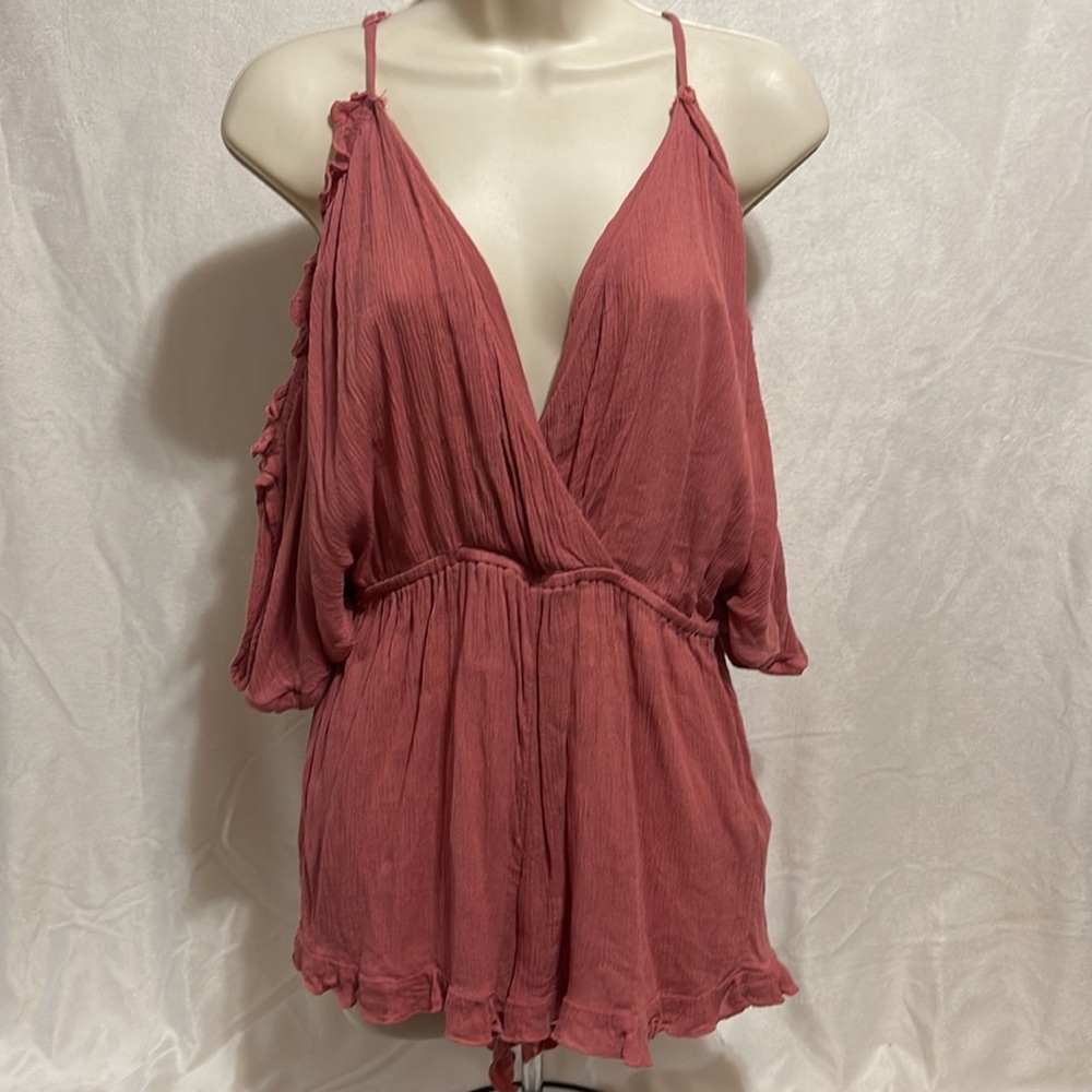 🌟- Top Shop Pink Romper🌟